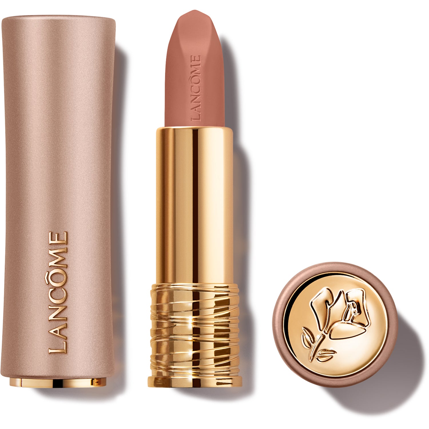 L'Absolu Rouge Intimatte Soft-Blurred Matte Lipstick 210 Unspoken Feelings
