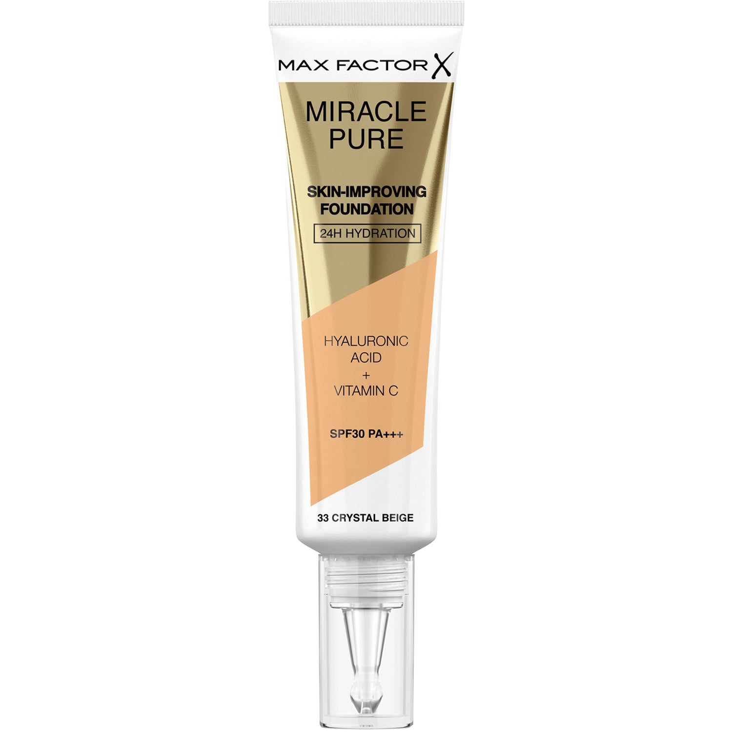 Max Factor Miracle Pure Skin-Improving Foundation - 33 Crystal Beige 30 ml