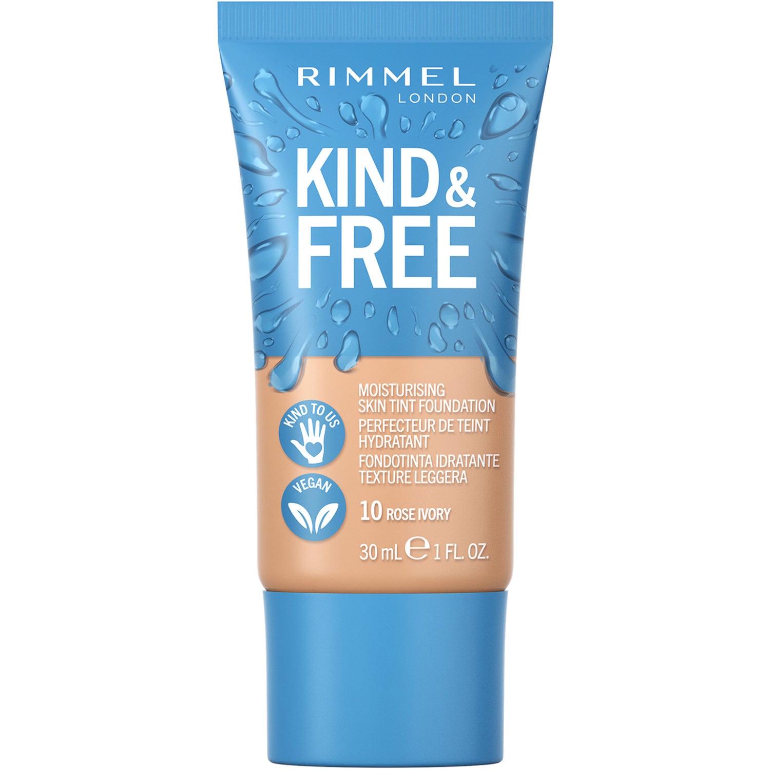 Rimmel Kind & Free skin tint 010 Rose ivory 30ml