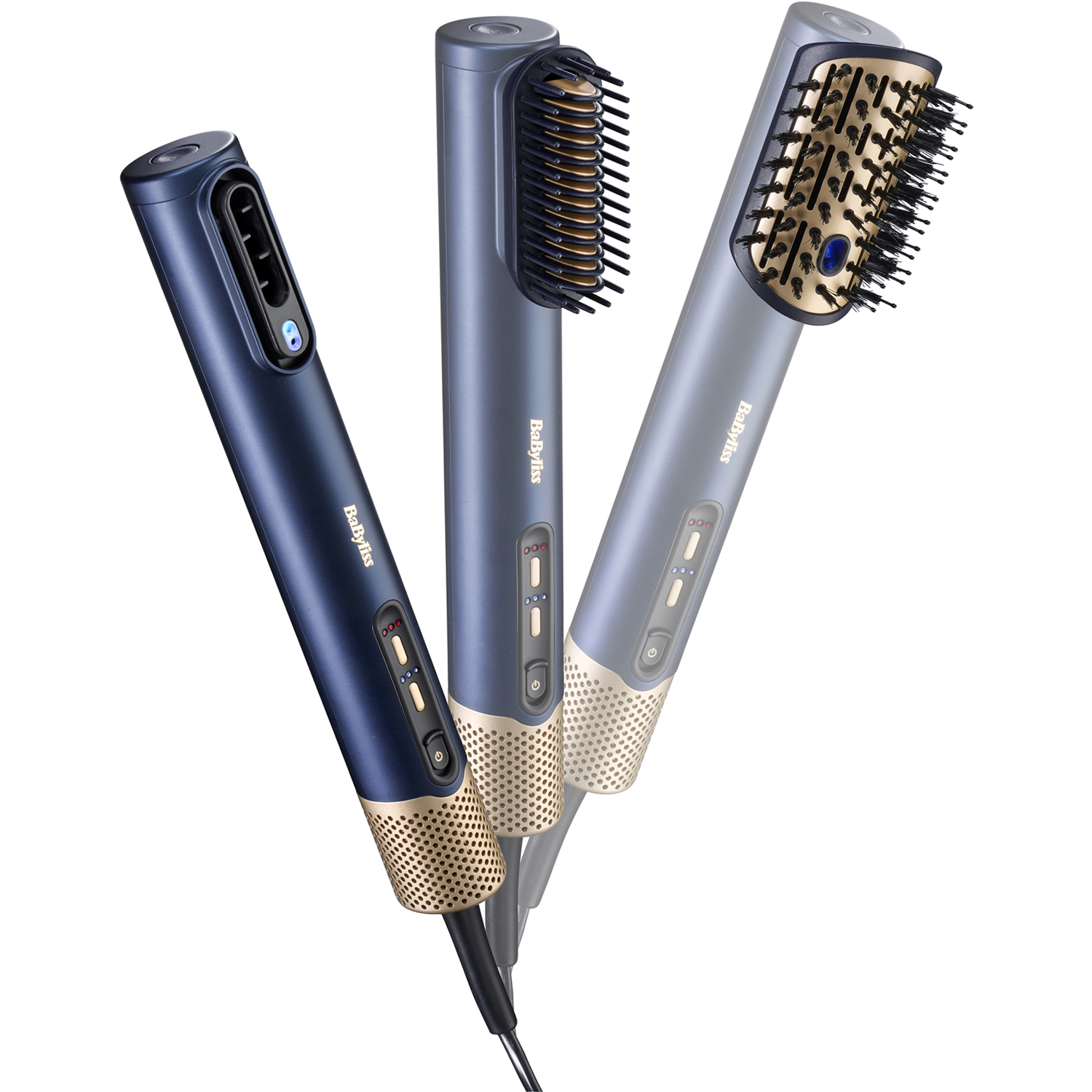 Hårføner Babyliss AS6550E Marineblå 1500 W (2 enheter) (1 enheter)