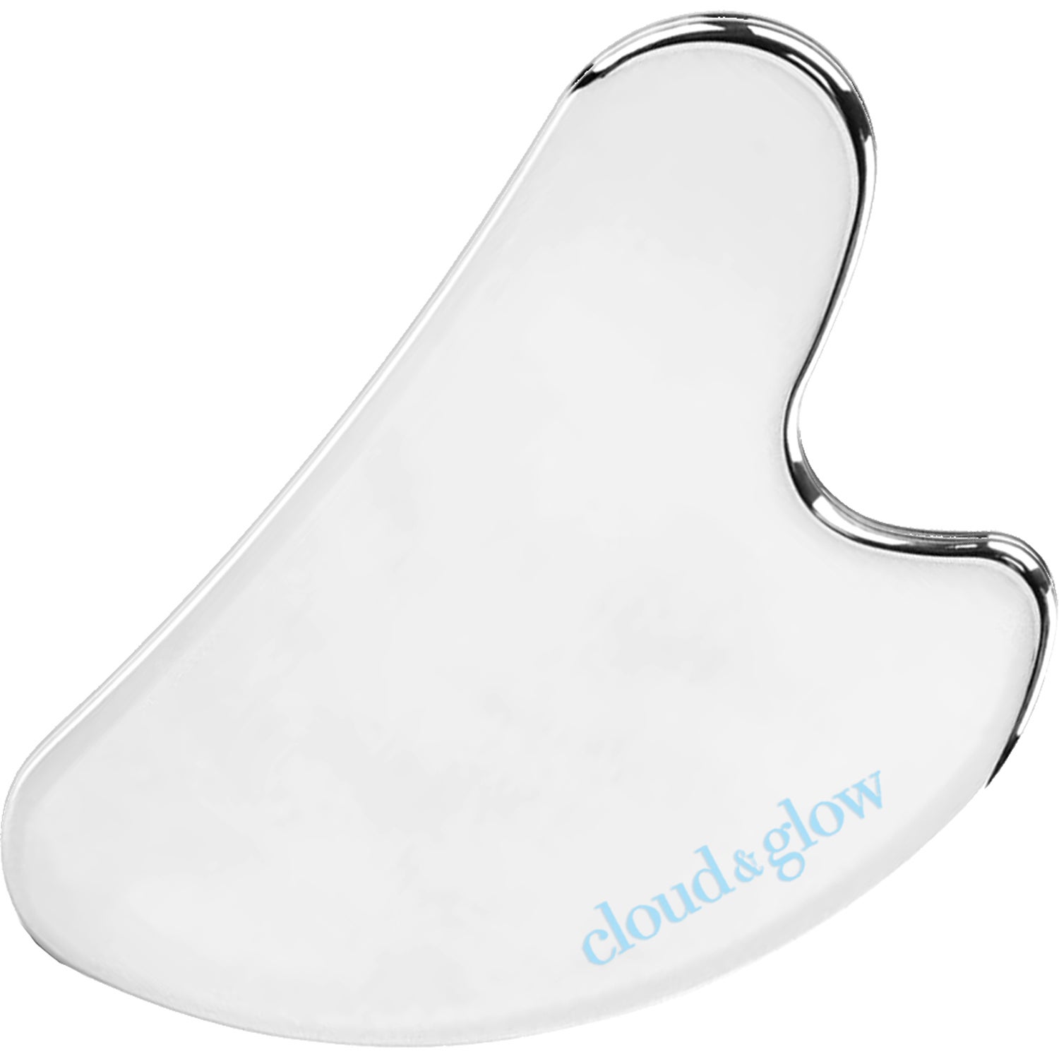 NordicFeel Heart Gua Sha Stainless Steel Silver - 1 pcs