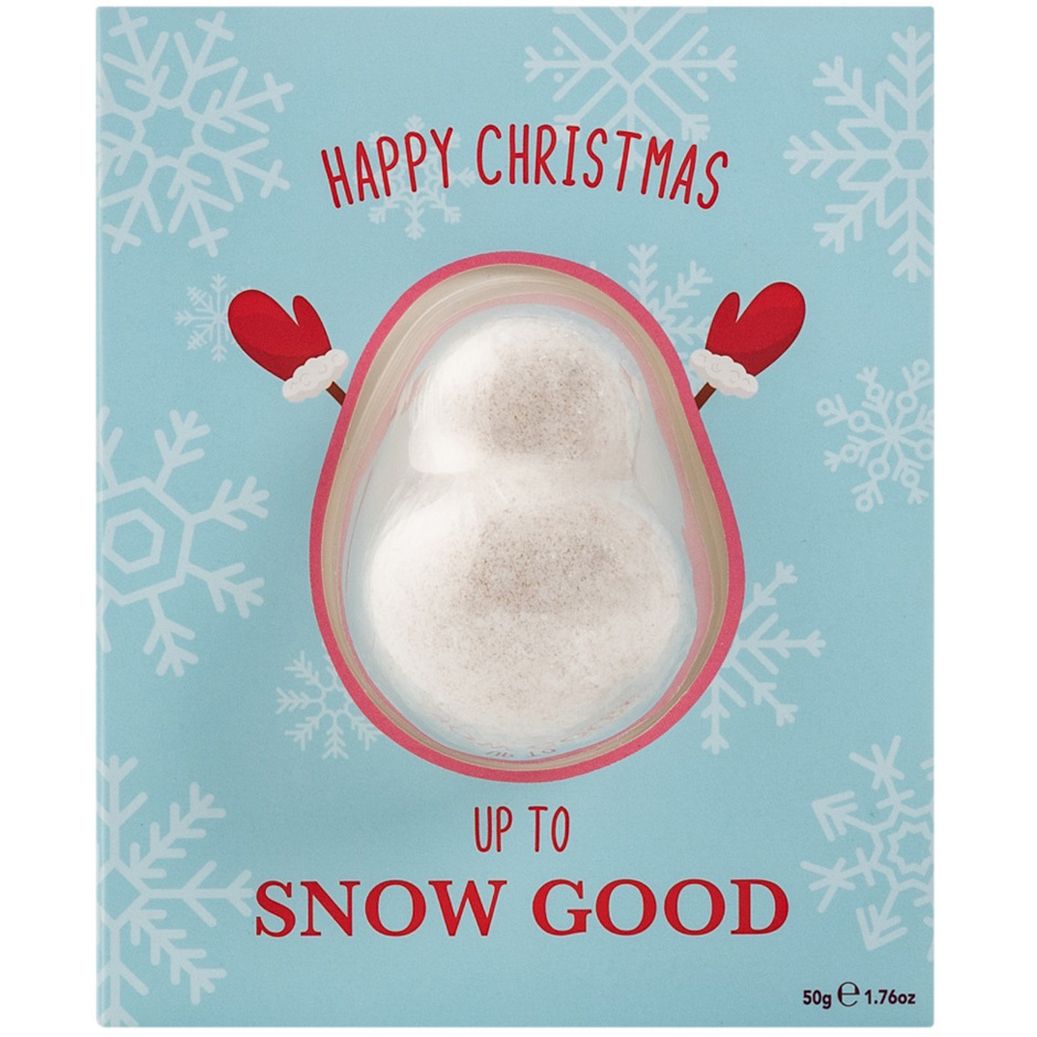 Snowman Fizzer Card