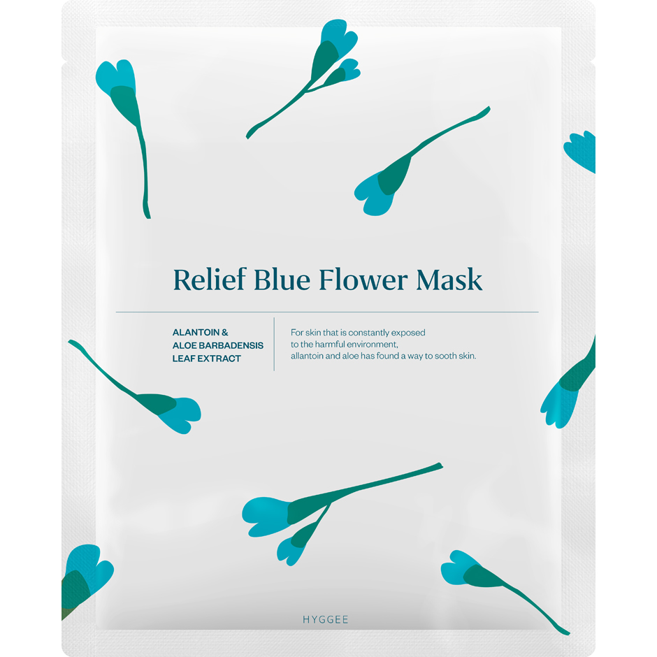 Bilde av Relief Blue Flower Mask  (30 ml)