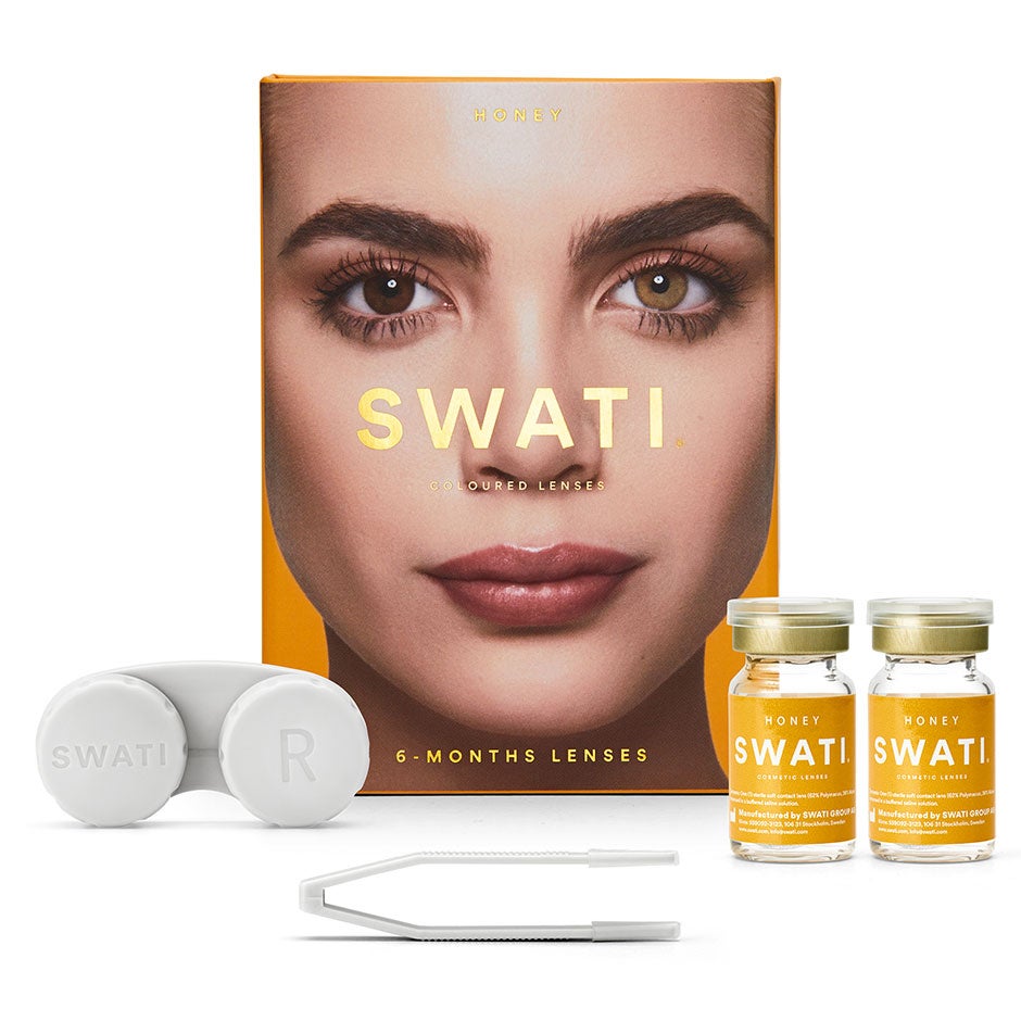 SWATI - Coloured Contact Lenses 6 Months - Honey