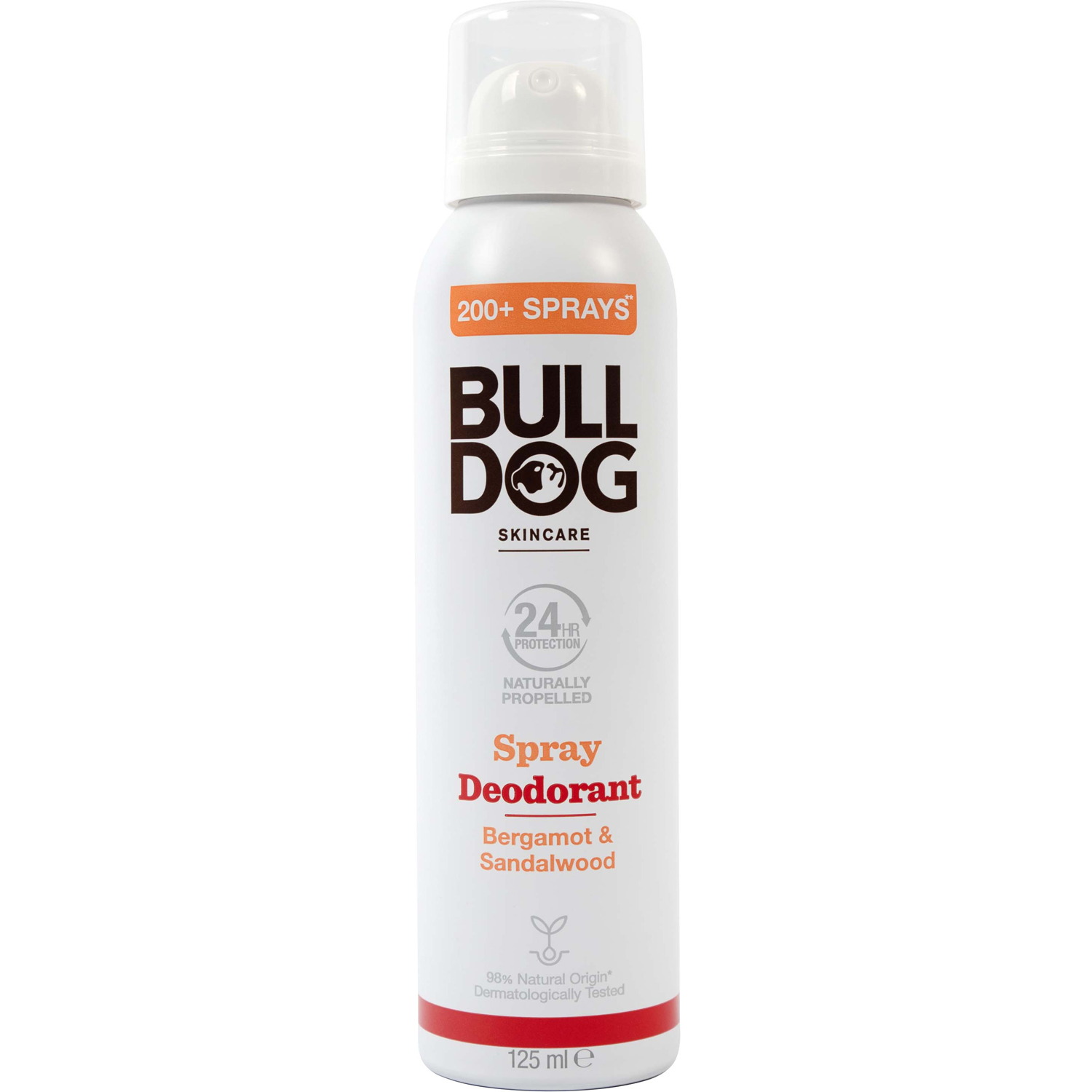 Bergamot & Sandalwood Spray Deodorant 125ml