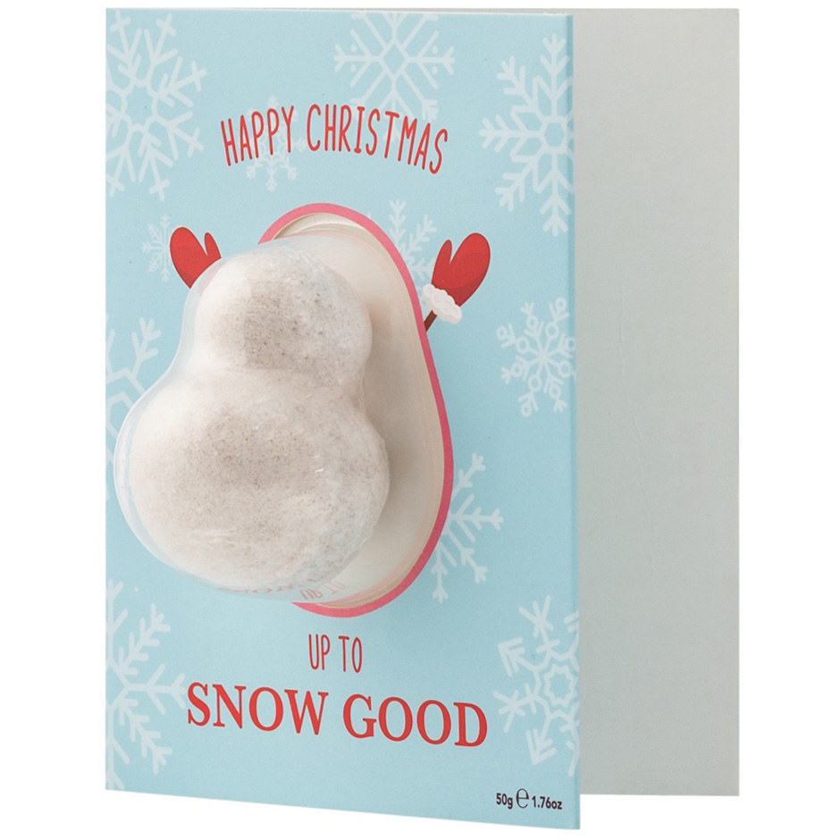 Snowman Fizzer Card