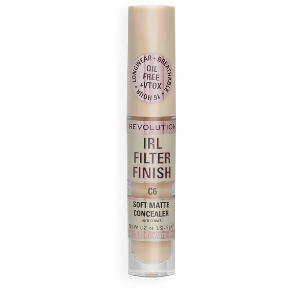 Makeup Revolution IRL Filter Finish Concealer C6 - 6 g