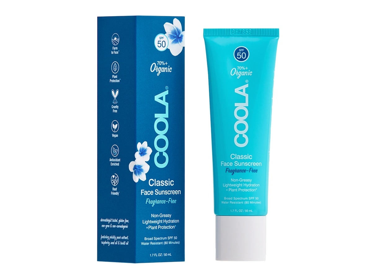 COOLA Classic Face SPF50 Fragrance Free - 50 ml