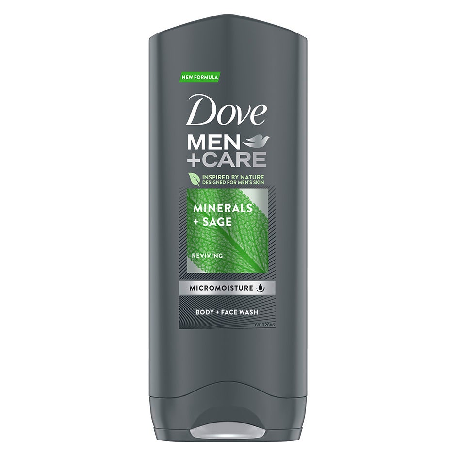 Dove Men + Care Mineral & Sage Shower Gel 250 ml