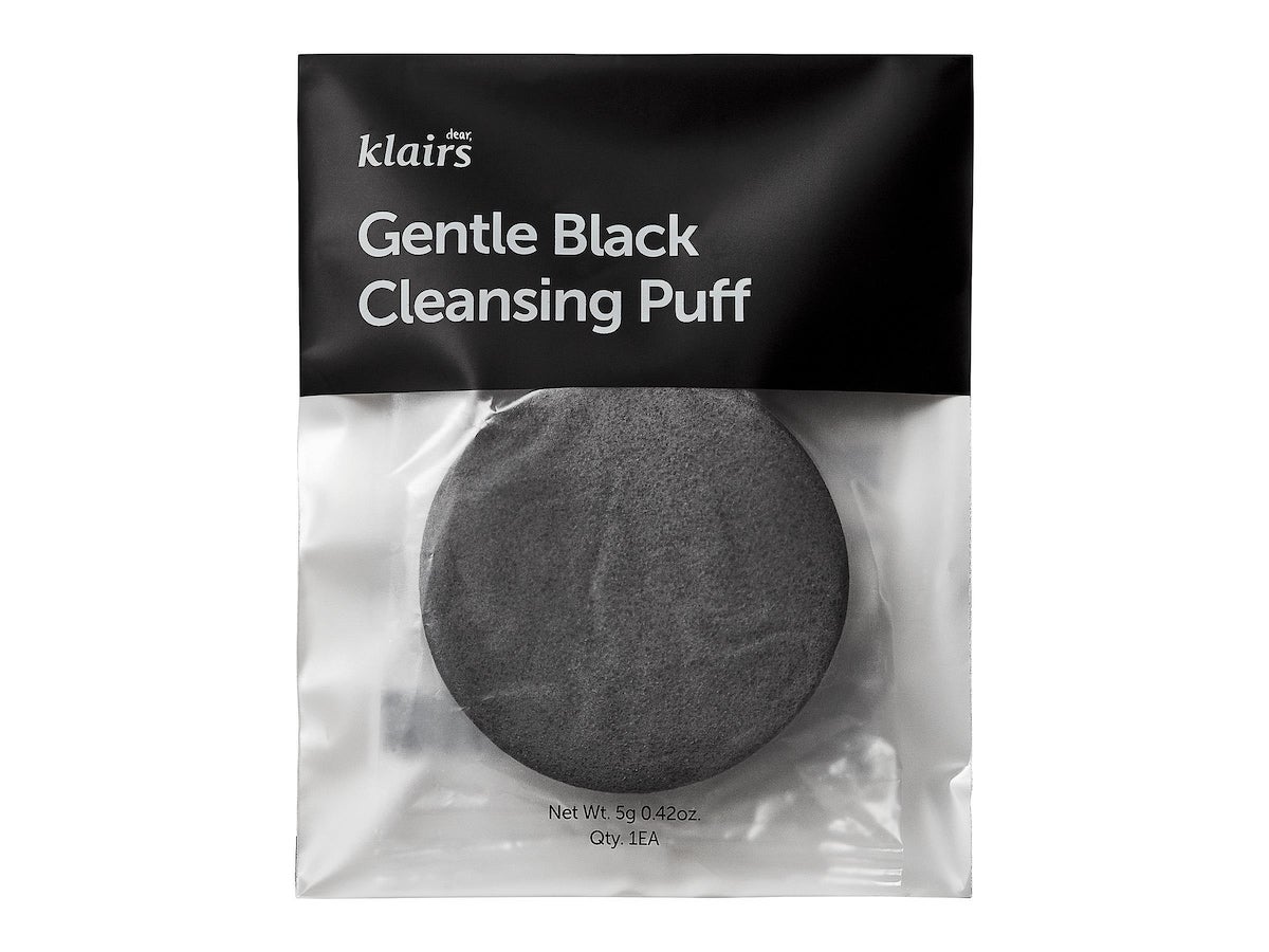 Klairs Gentle Black Cleansing Puff, 1 stk.