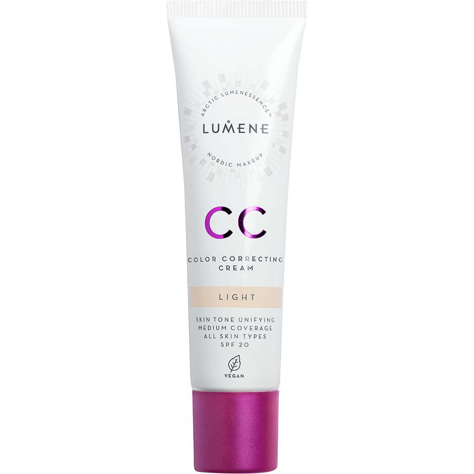 Lumene CC Color Correcting Cream SPF20 Light - 30 ml Sminke - Ansikt - Foundation