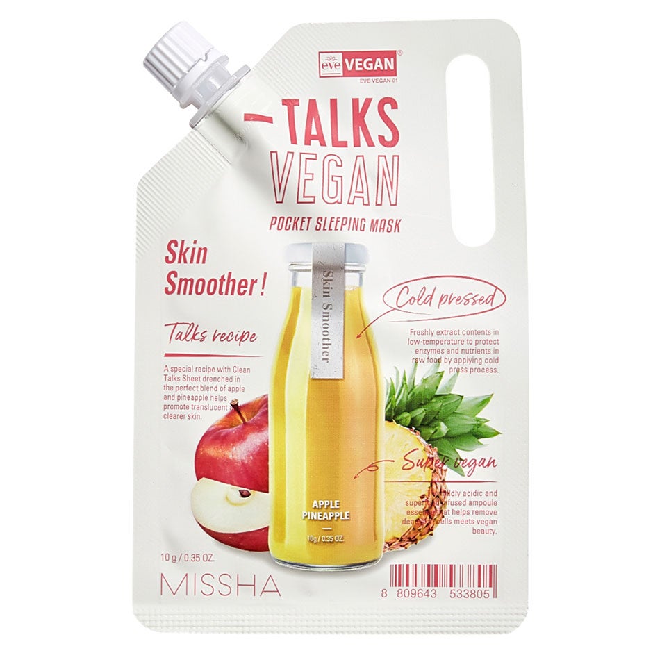 MISSHA Talks Vegan Squeeze Pocket Sleeping Mask