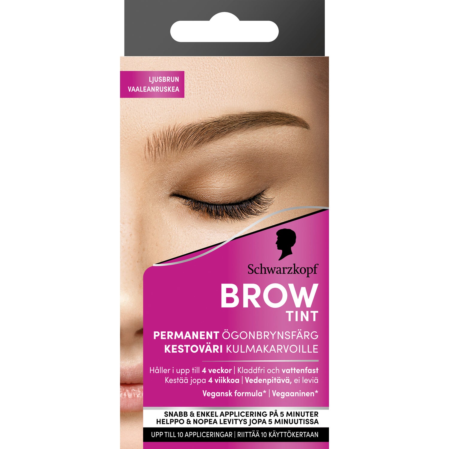 Schwarzkopf Brow Tint Light Brown - 1 pcs