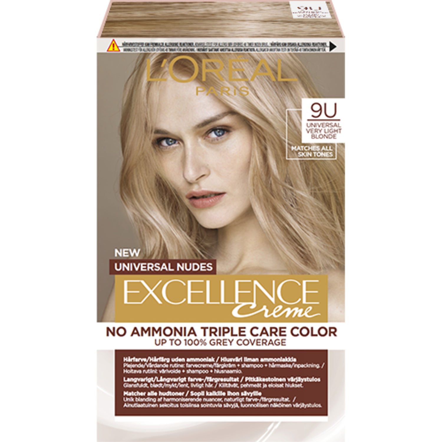 Loreal Paris     Excellence Creme Universal Nudes 9U Universal Ve