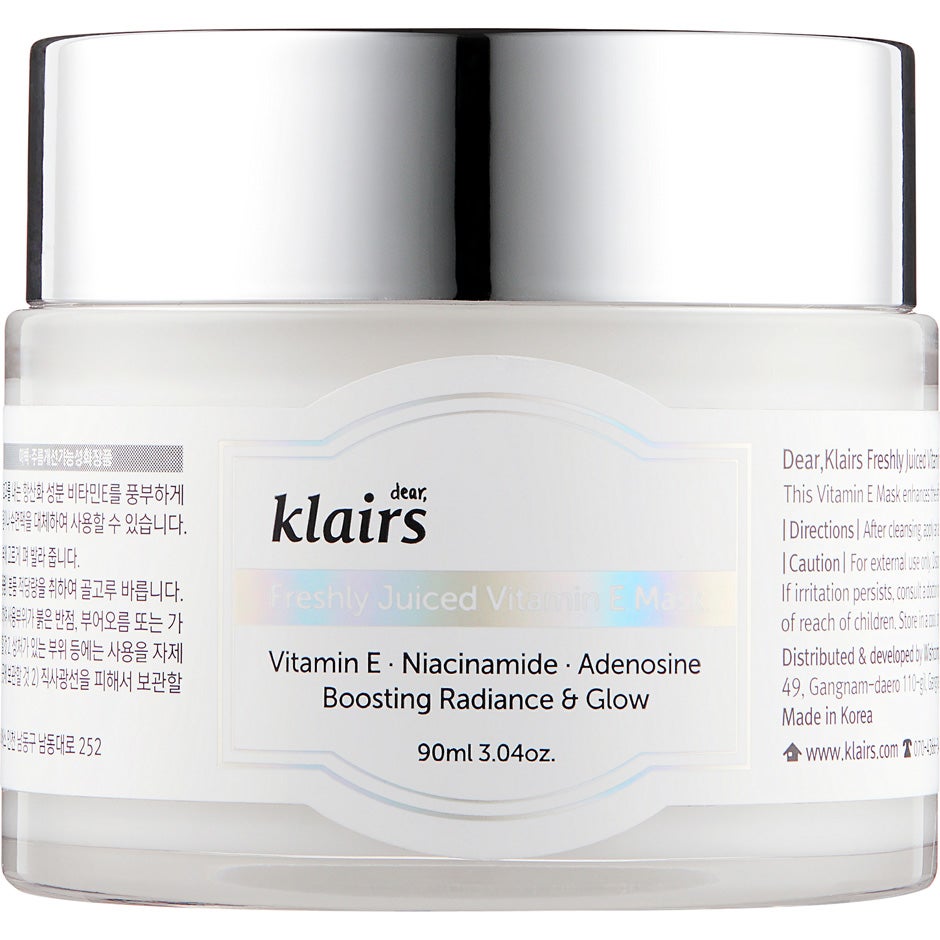 Klairs Freshly Juiced Vitamin E Mask 90 ml Hudpleie - Ansiktspleie - Ansiktsmasker