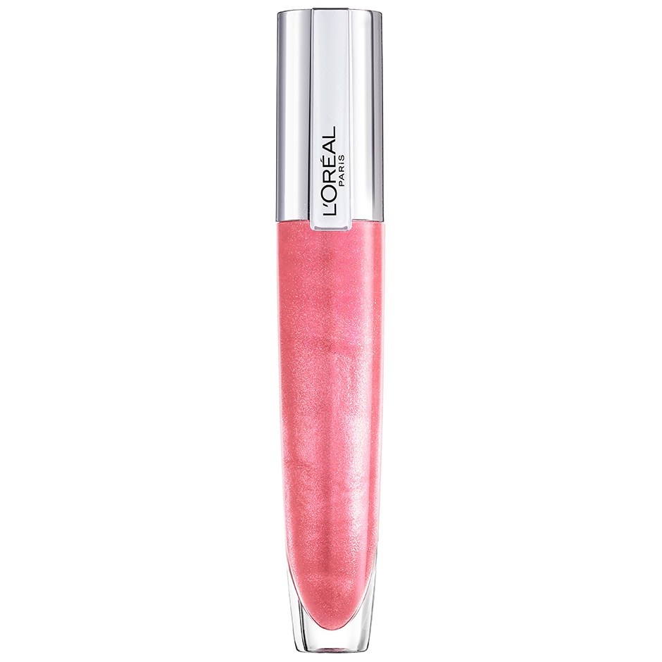 L'Oréal Paris Brilliant Signature Plump-In-Gloss I Amplify 406 - 7 ml Sminke - Lepper - Lipgloss