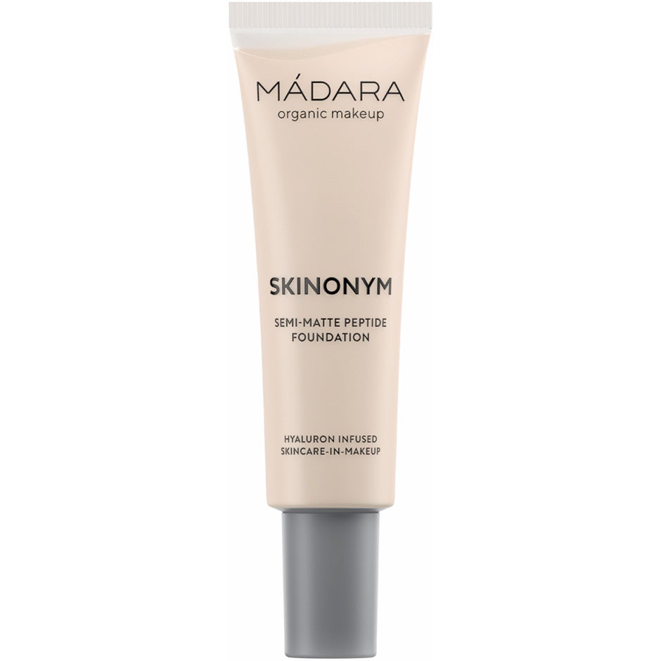 MÁDARA Skinonym Semi-Matte Peptide Foundation #10 Porcelain - 30 ml