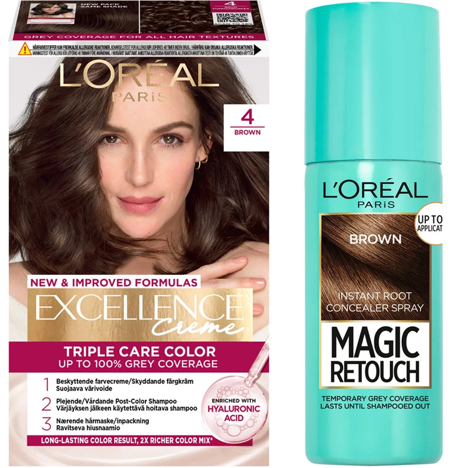 L'Oréal Paris Excellence Creme 4 Brown