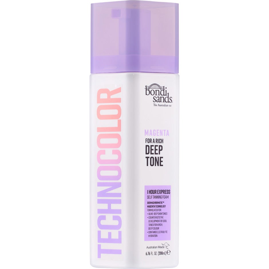 Technocolor 1 Hour Express Self Tanning Foam Magenta
