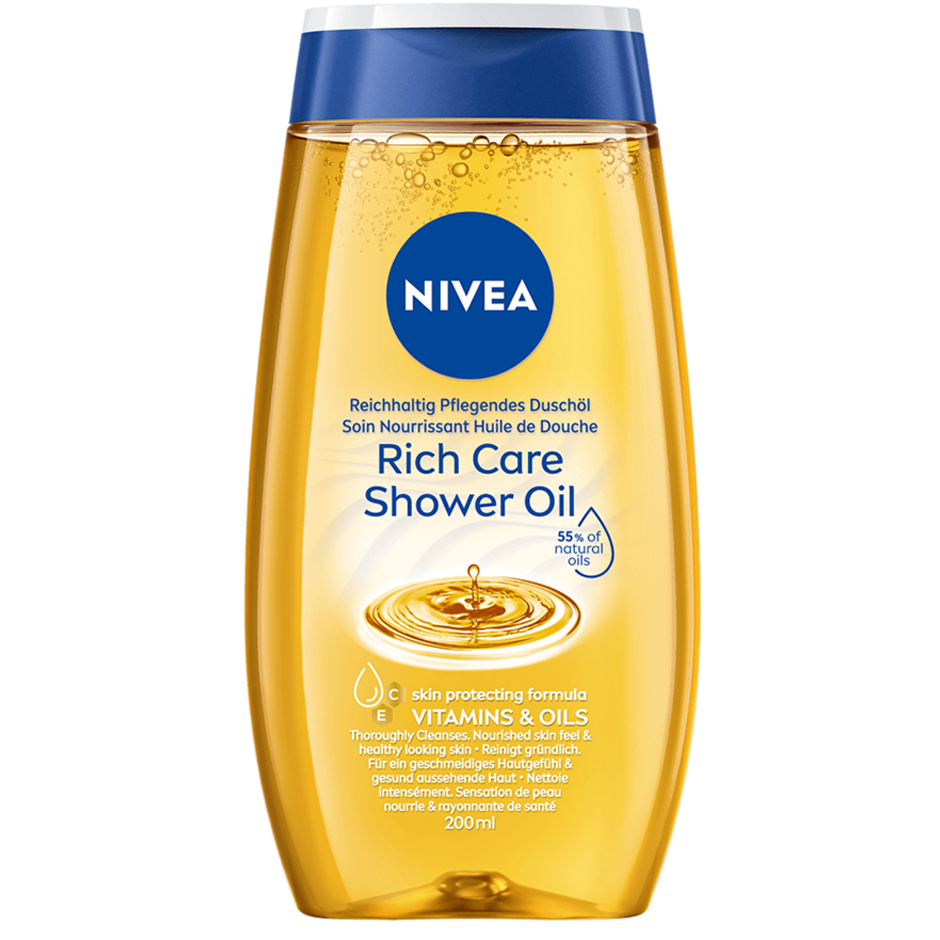Nivea Rich Caring Shower Oil 200ml