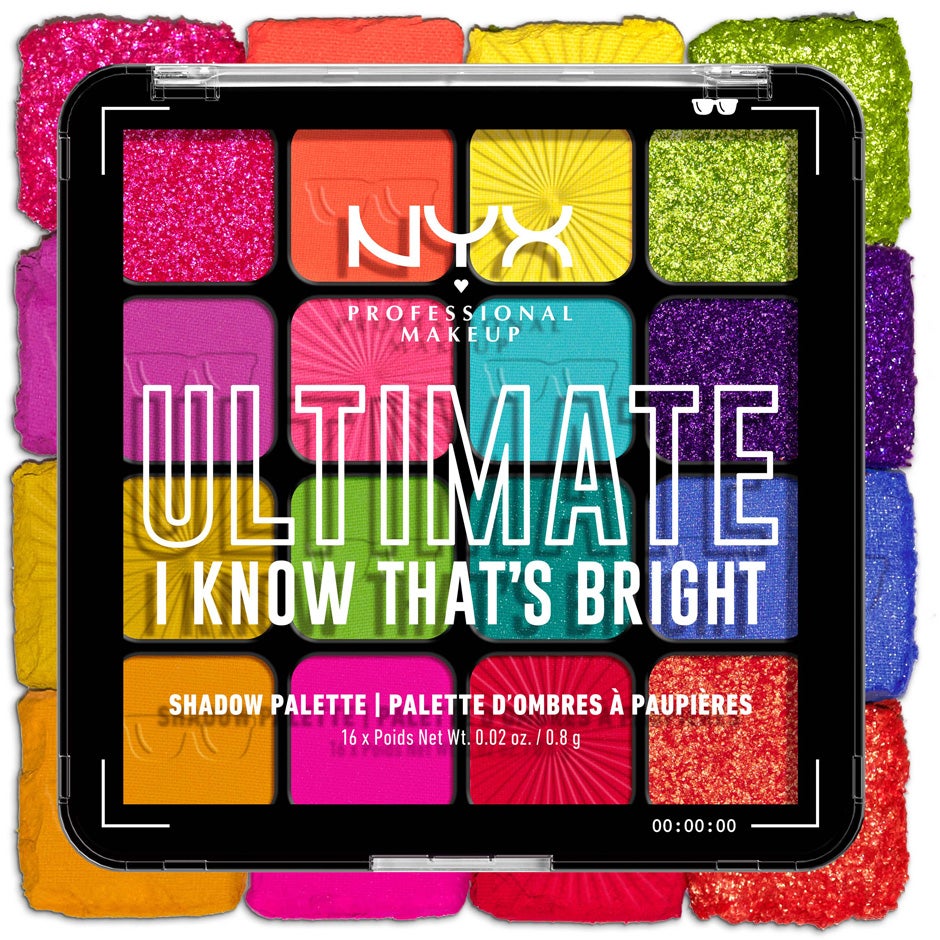 Ultimate Color Palette 16-pan 04W I Know That's Bright