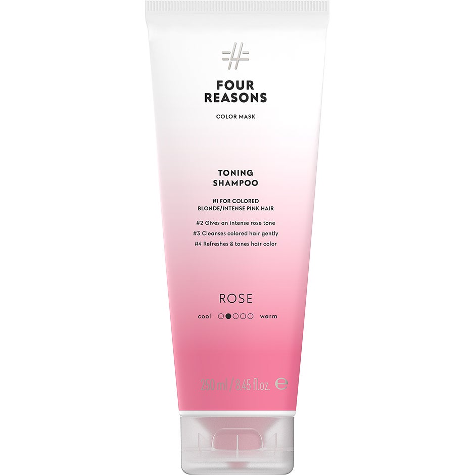 Four Reasons Color Mask Toning Shampoo Rose 250ml