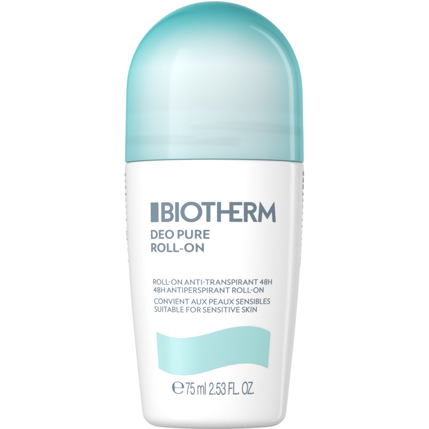 Biotherm Deo Pure Roll-On Antiperspirant Roll-On - 75 ml