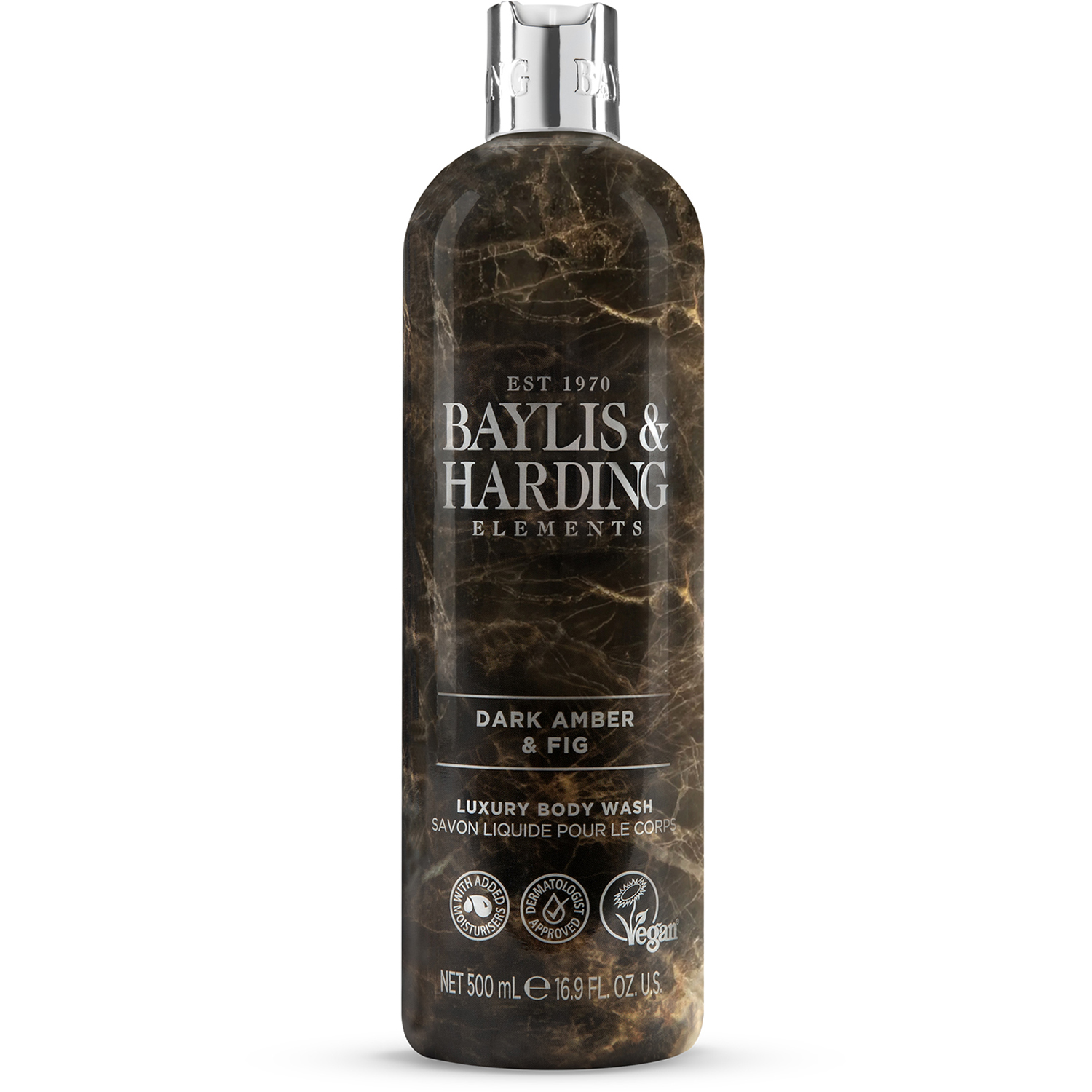 Elements Dark Amber & Fig Body Wash 500ml