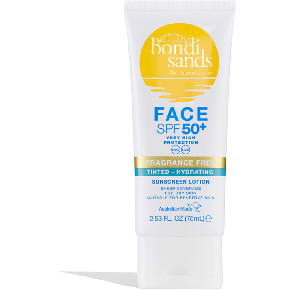 SPF50+ Fragrance Free Tinted Hydrating Face Lotion 75
