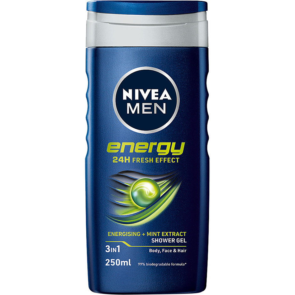 Bilde av Nivea Men Shower Gel Energy - 250 Ml
