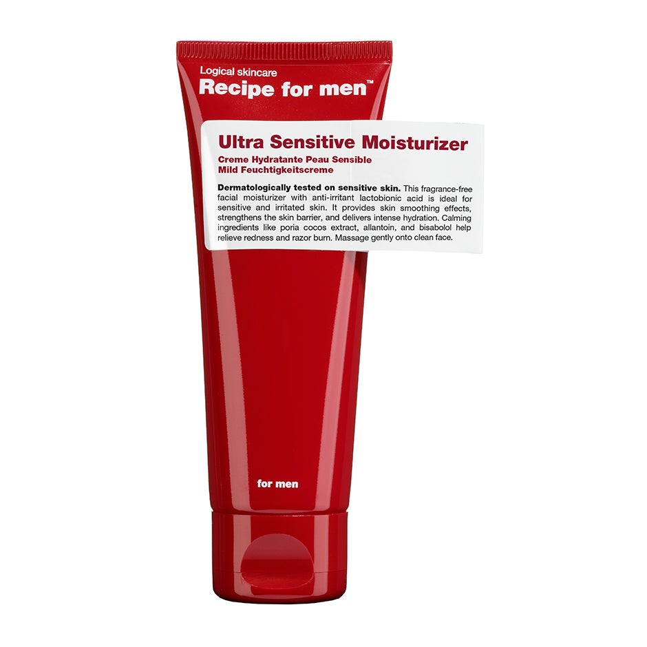 Recipe For Men Ultra Sensitive Moisturizer (75ml)