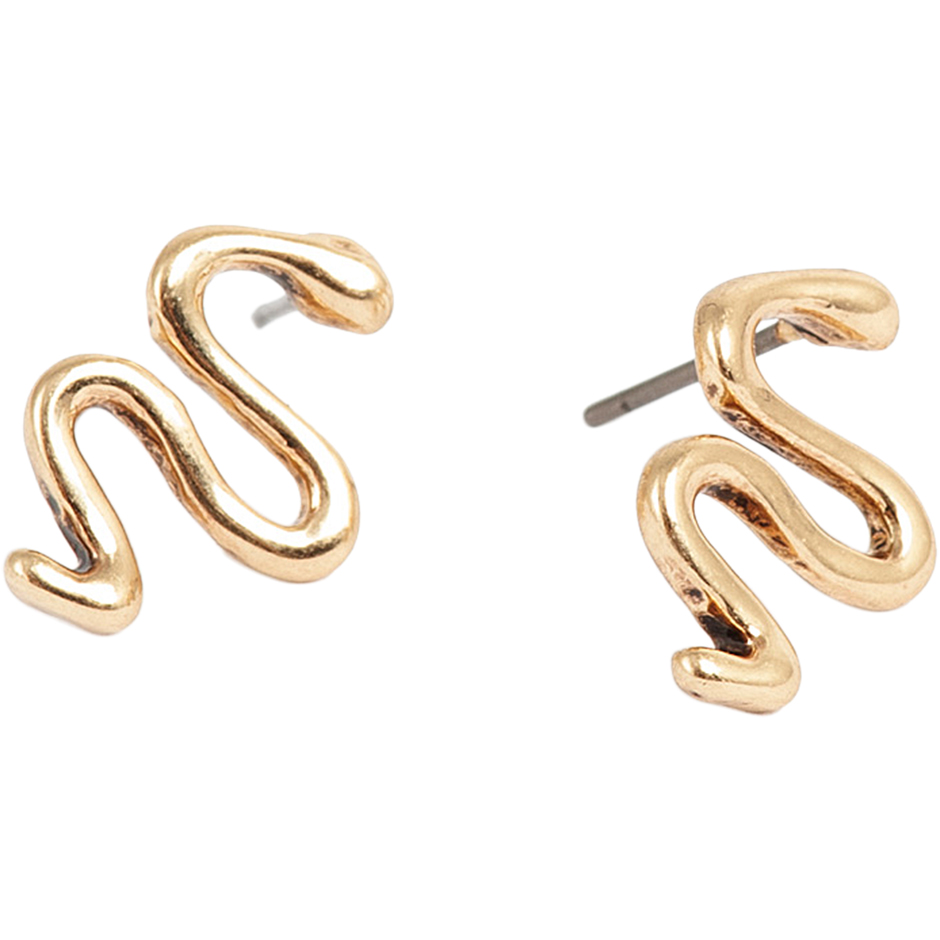 Mysterious Garden Stud Earring Gold