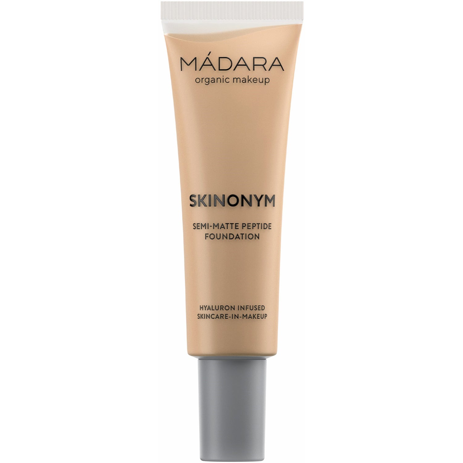MÁDARA Skinonym Semi-Matte Peptide Foundation #40 Sand - 30 ml