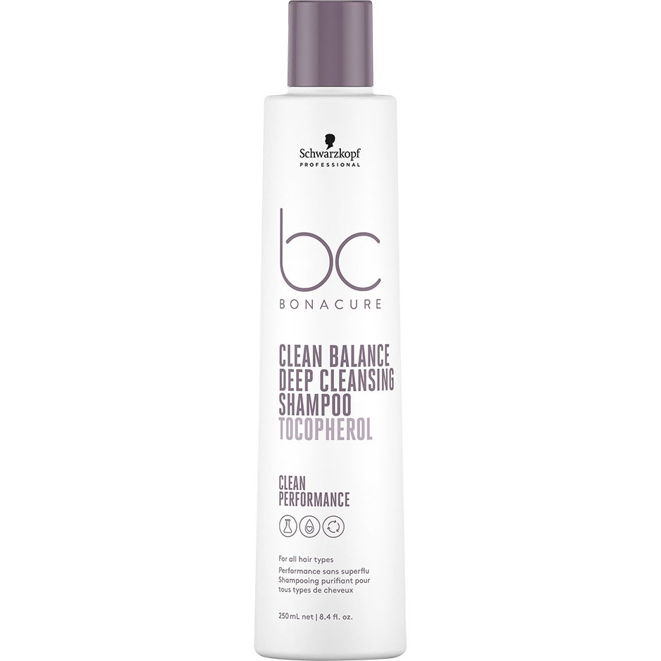 Schwarzkopf BC Bonacure Clean Balance Deep Cleansing Shampoo Tocopherol 250 ml