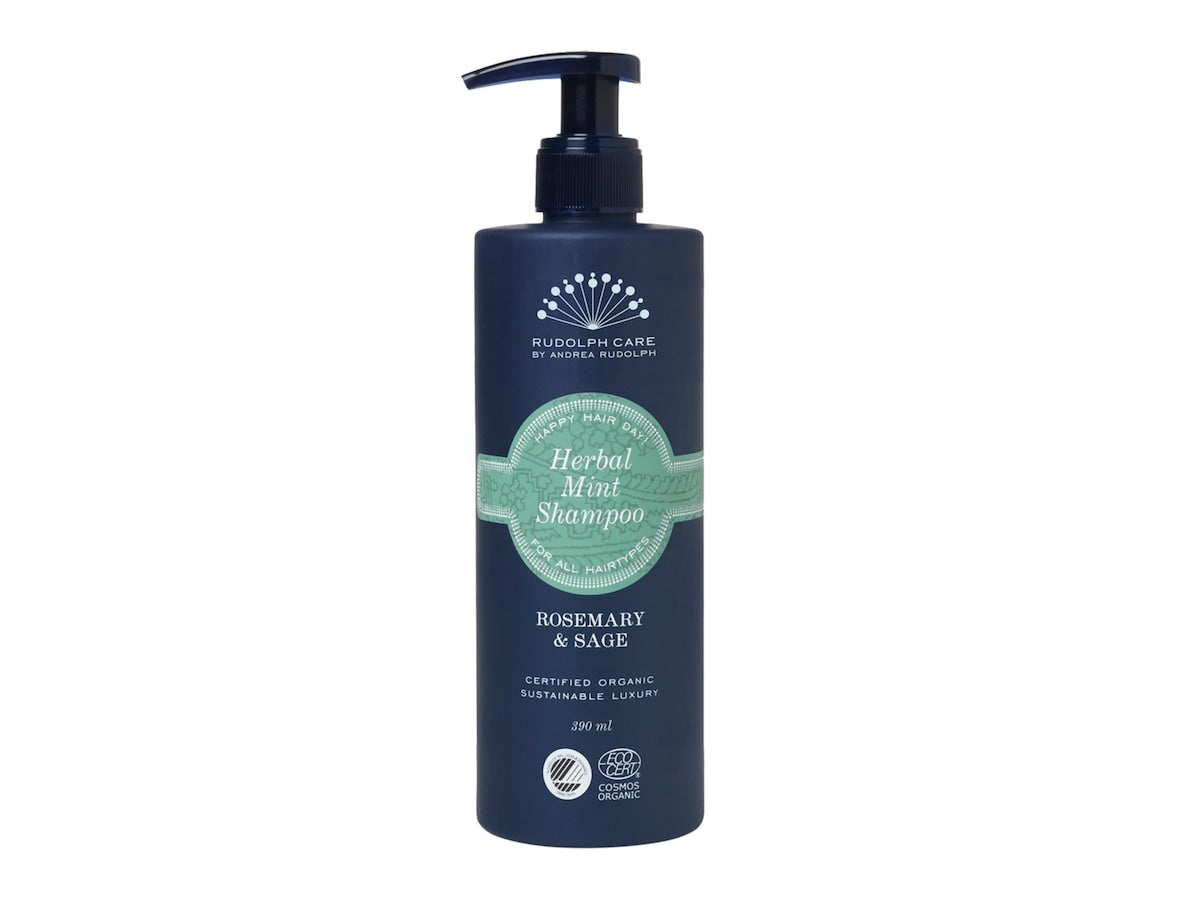 Rudolph Care Herbal Mint Shampoo Økologisk Shampoo - 390 ml