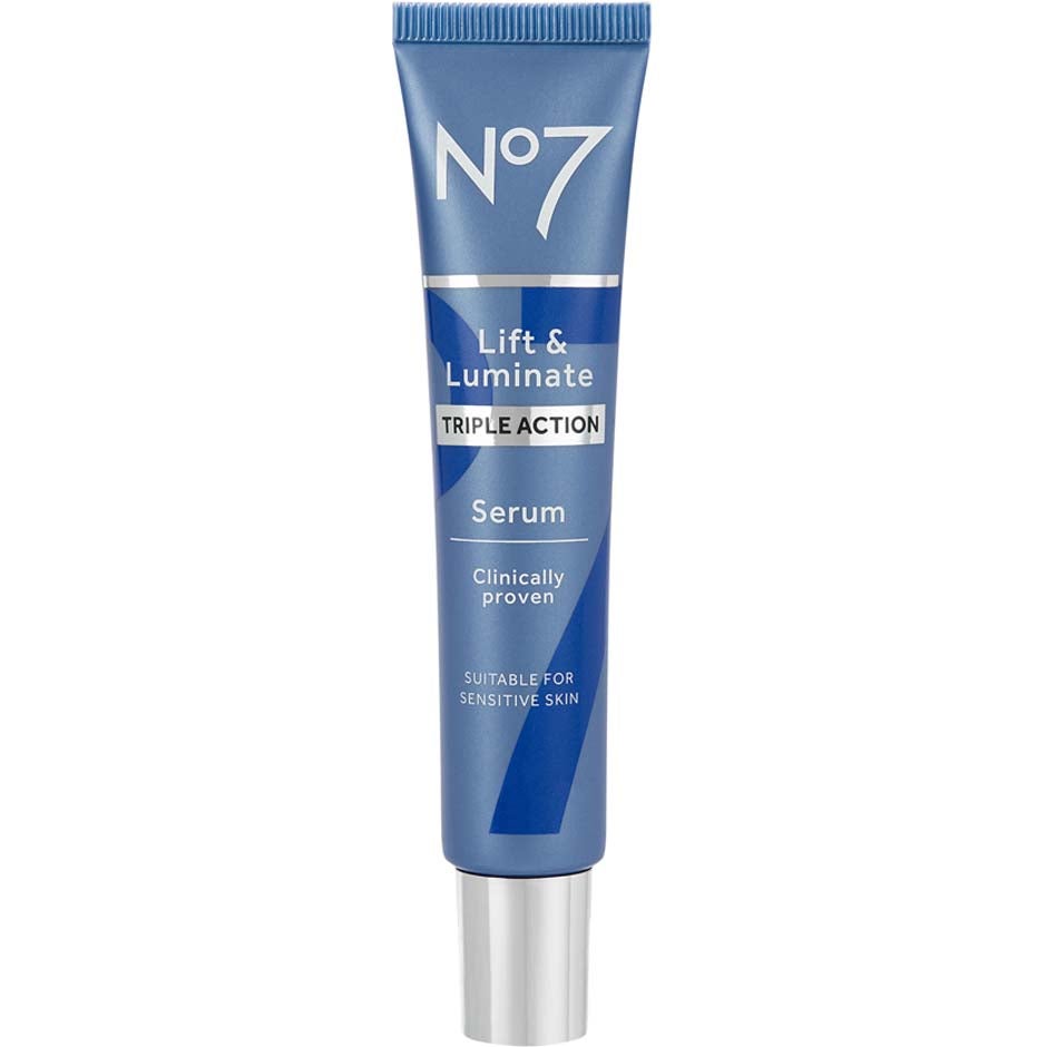 No7 Skincare Essential Duo - Lift & Luminate Serum 30ml, Day Cream 50ml - 80 ml