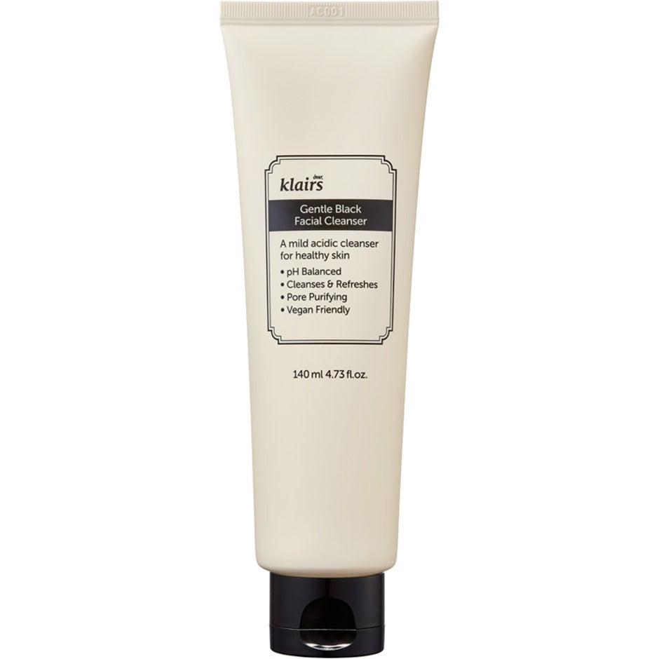 Klairs Gentle Black Facial Cleanser - 140 ml Hudpleie - Ansiktspleie - Ansiktsrens