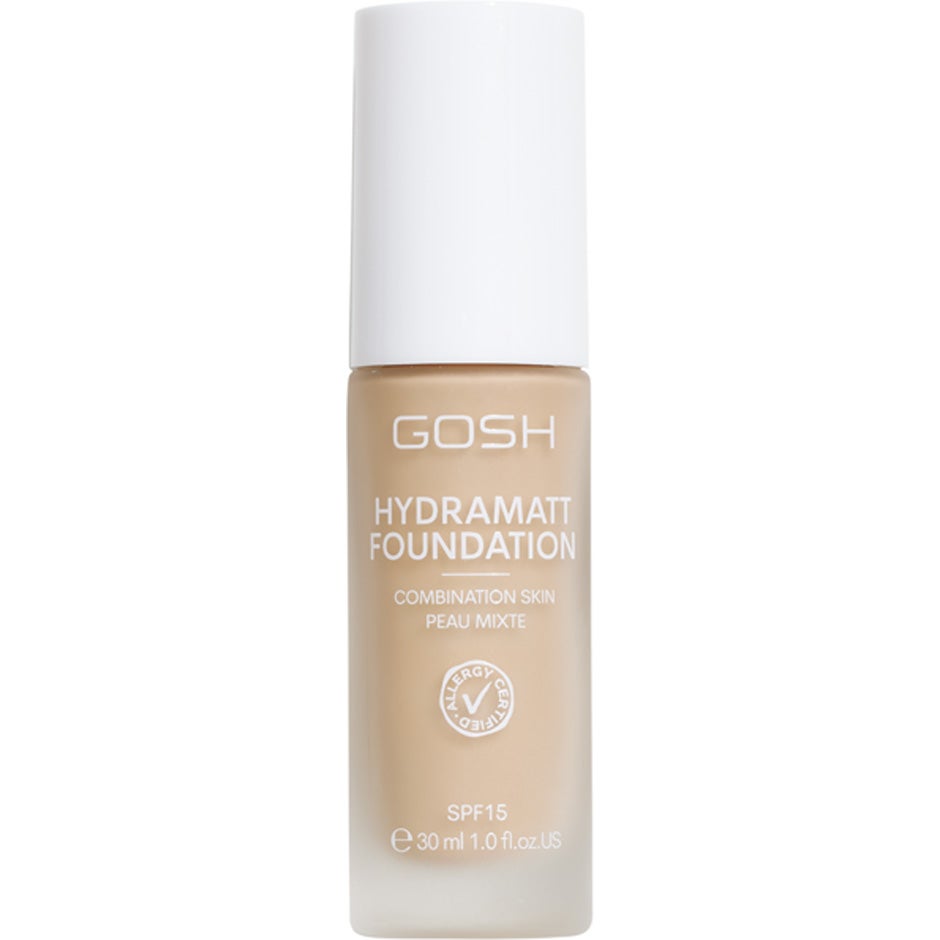 Gosh Hydramatt Foundation Combination Skin Peau Mixte 004N Light 30 ml