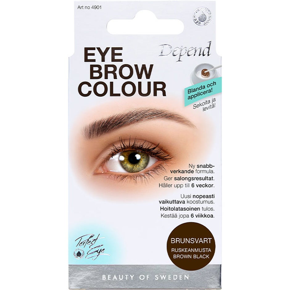Eyebrow Colour Brown black
