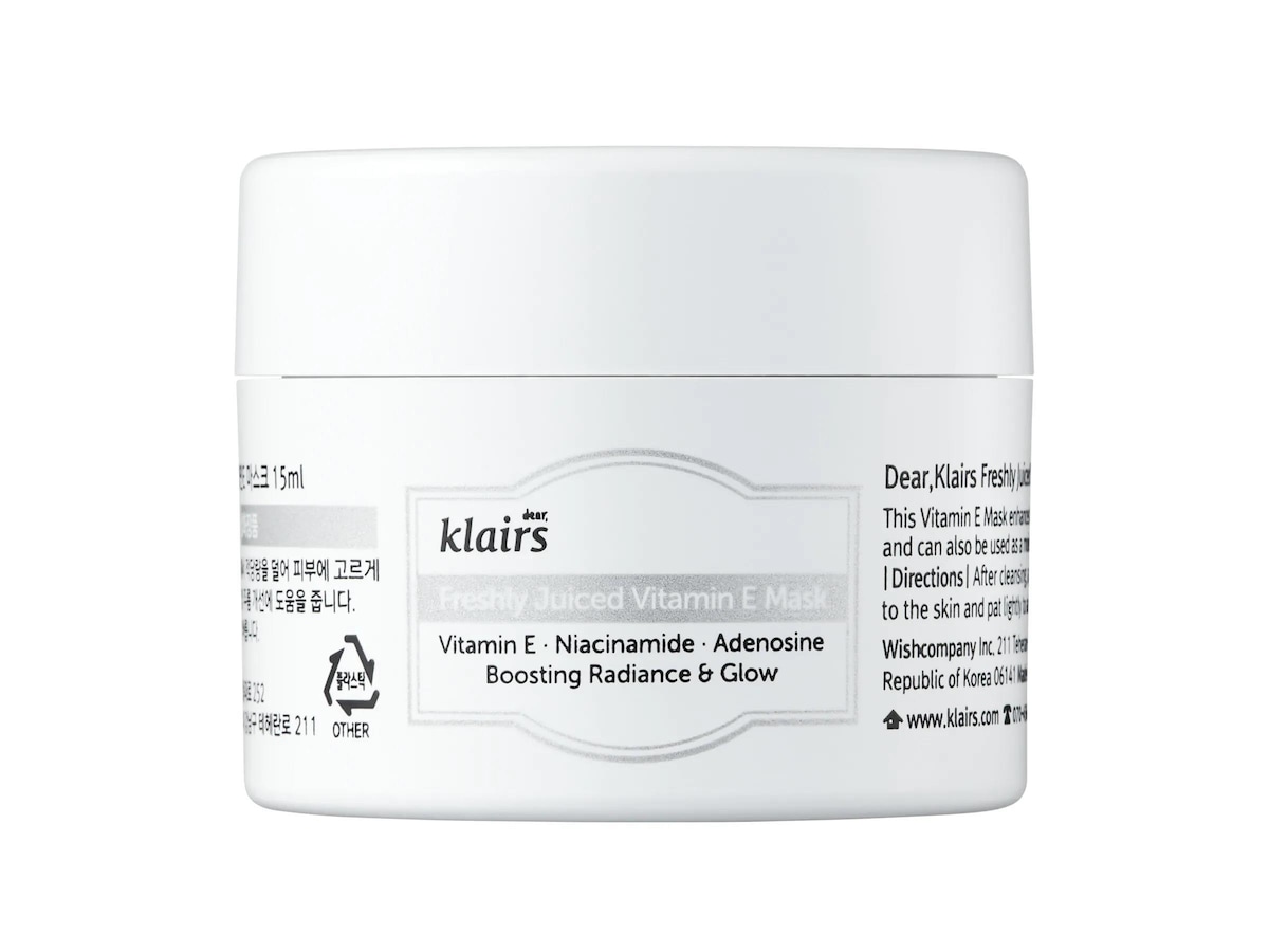 Klairs Freshly Juiced Vitamin E Mask 15 ml Hudpleie - Ansiktspleie - Ansiktsmasker