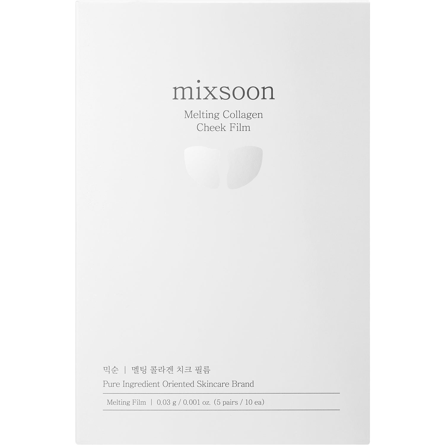 Mixsoon Melting Collagen Cheek Film (10  pcs)