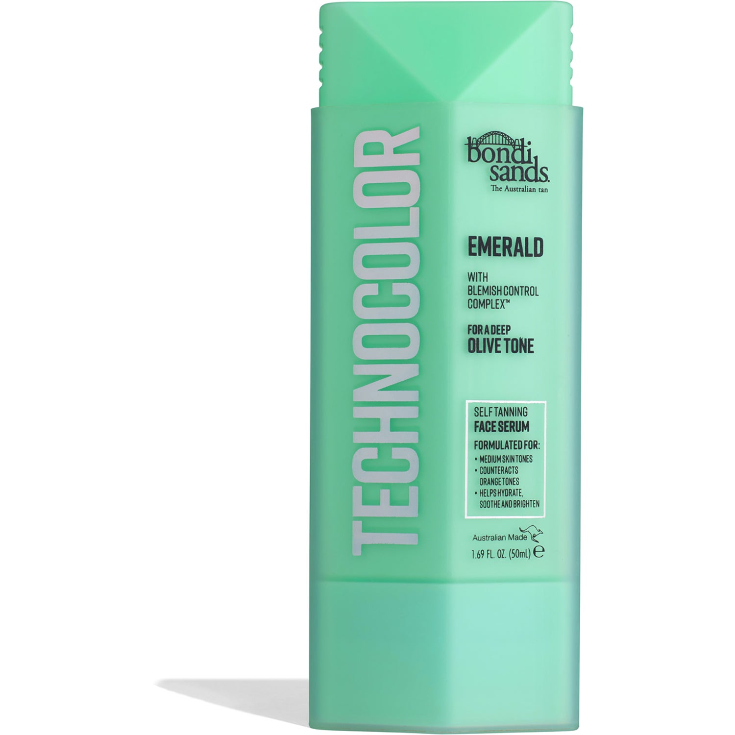Technocolor Self Tanning Face Serum Emerald 50 ml