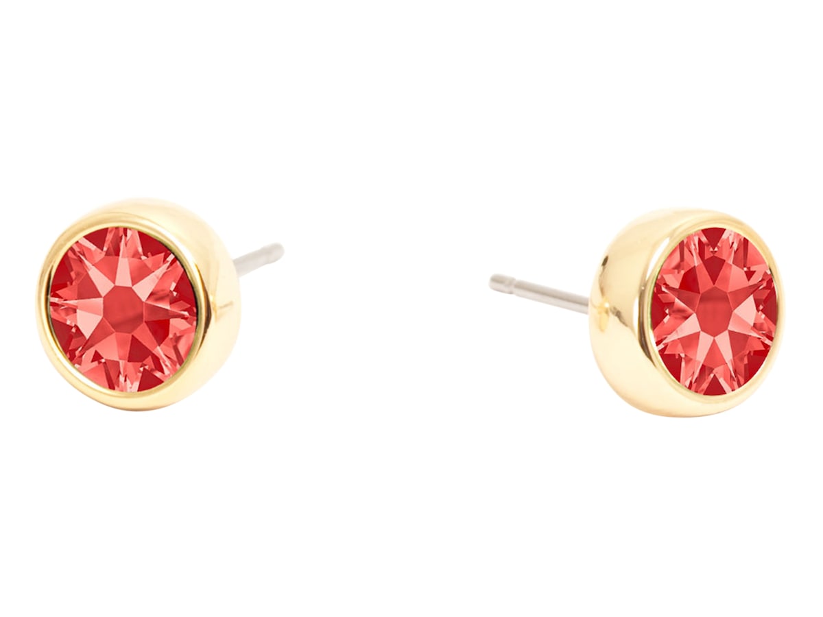 Swarovski Post Earrings With Swarocski Crystal 