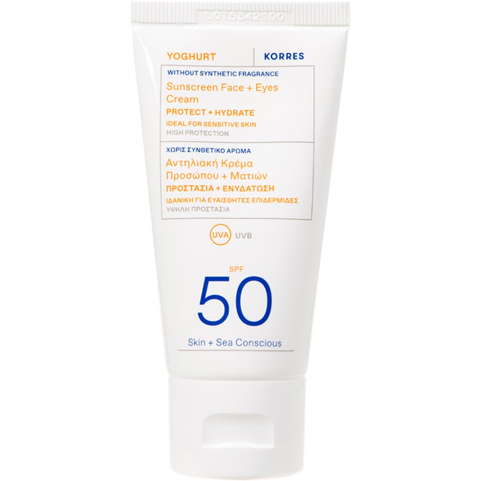 KORRES Yoghurt Face + Eyes Sunscreen SPF50 50 ml
