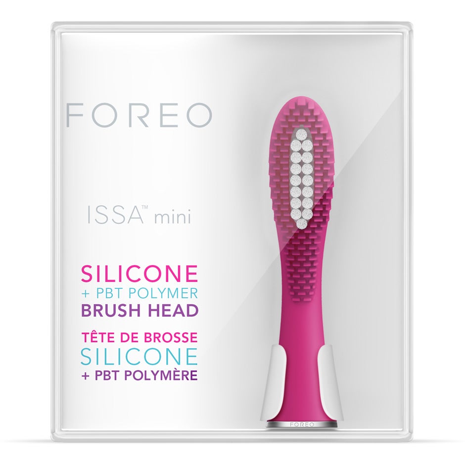 FOREO ISSA Mini Hybrid Brush Head Wild Strawberry