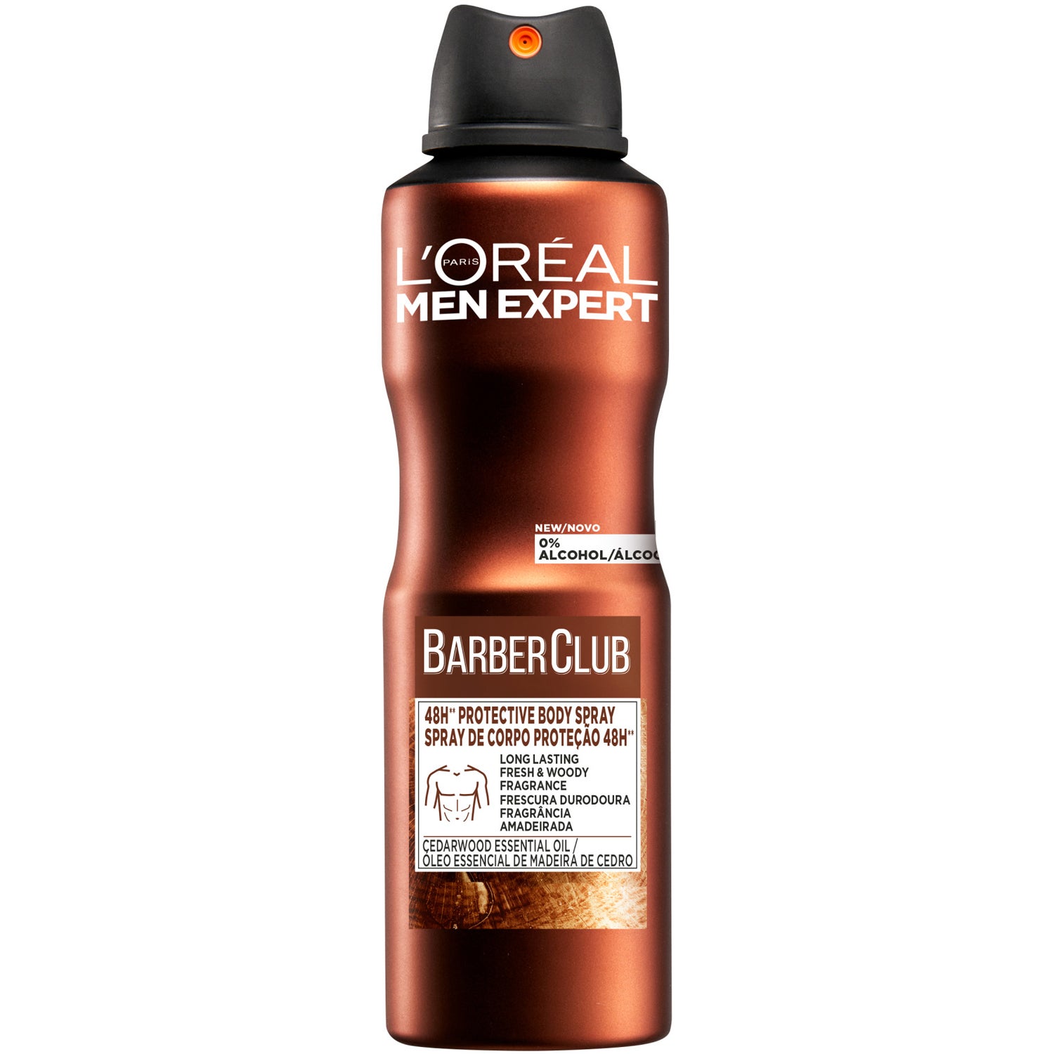 Men Expert Barber Club 48H Protective Body Spray 150 ml
