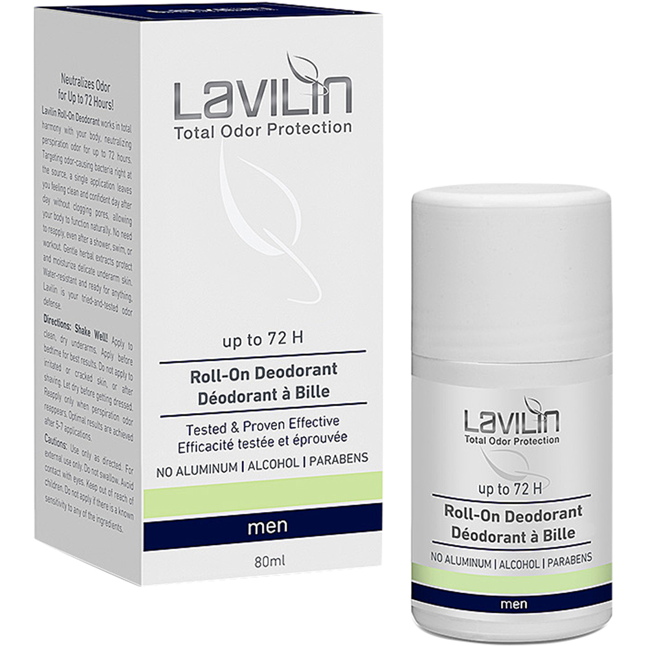 72 h Deodorant Roll-on For Men, 80 ml  Deodorant