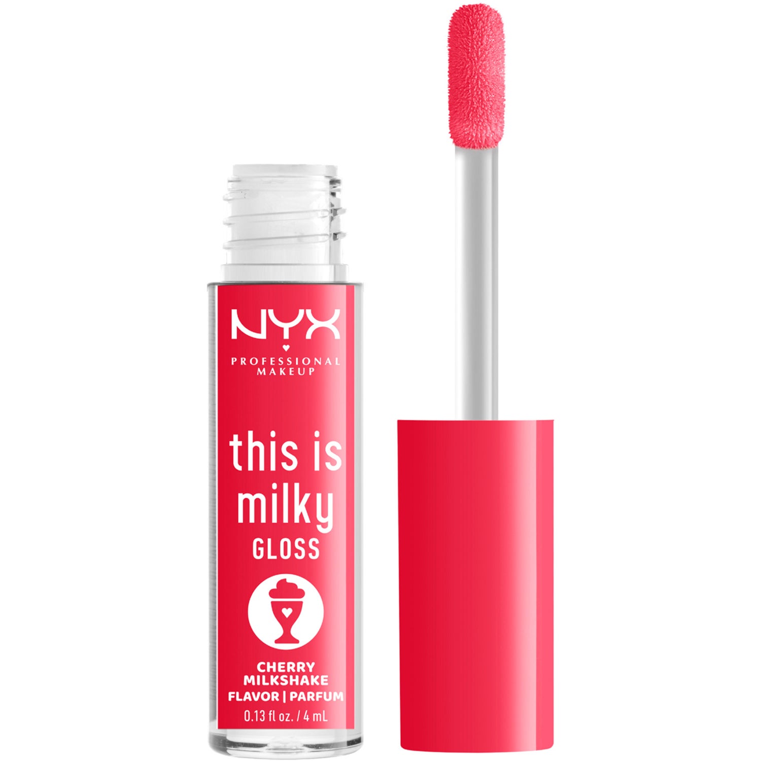 NYX Professional Makeup This Is Milky Gloss Lip Gloss Cherry Milk Shake 13 - 4 ml