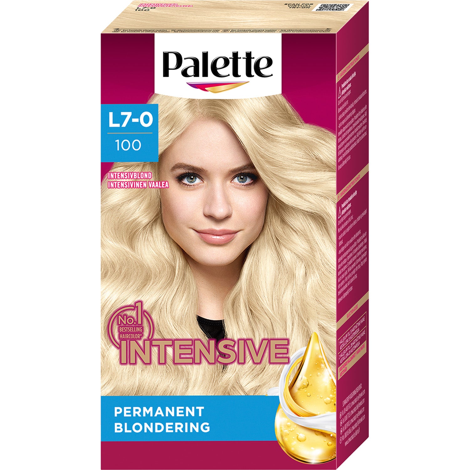 PALETTE Hair Colour No. 100 Ultra Blonde - pcs 1