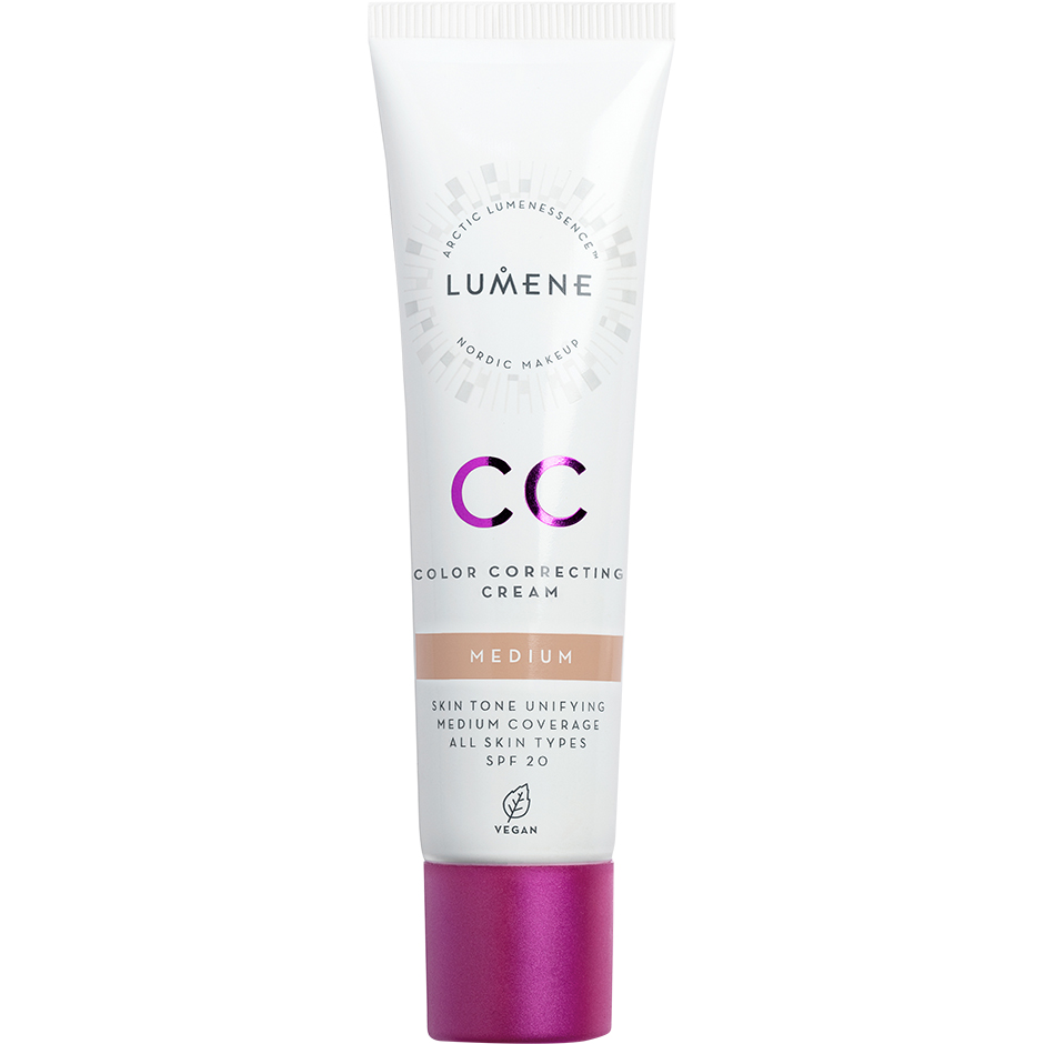 Lumene CC Color Correcting Cream SPF20 Medium - 30 ml Sminke - Ansikt - Foundation